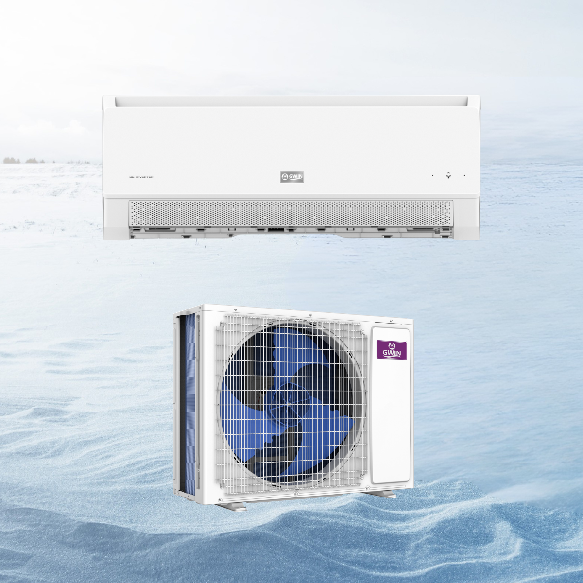 Ductless GWIN Single Zone 25 SEER2