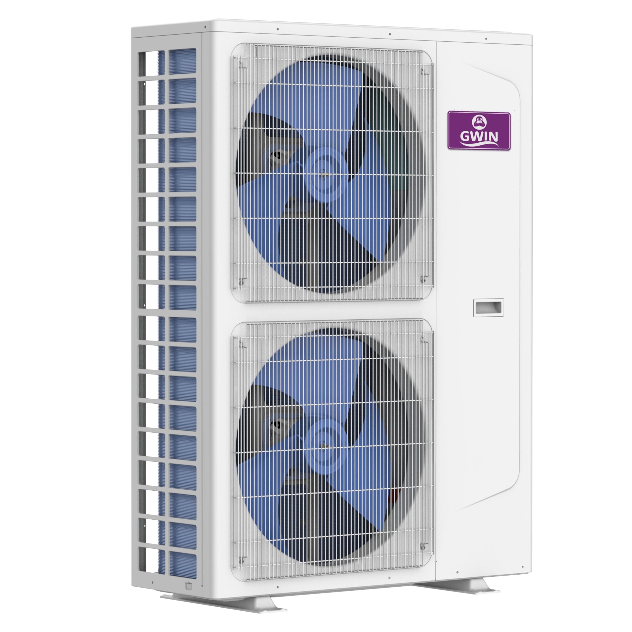 GWIN 31k BTU 22 SEER2 230V Three Zone Ductless Mini Split Complete System Condenser Only Left Facing View