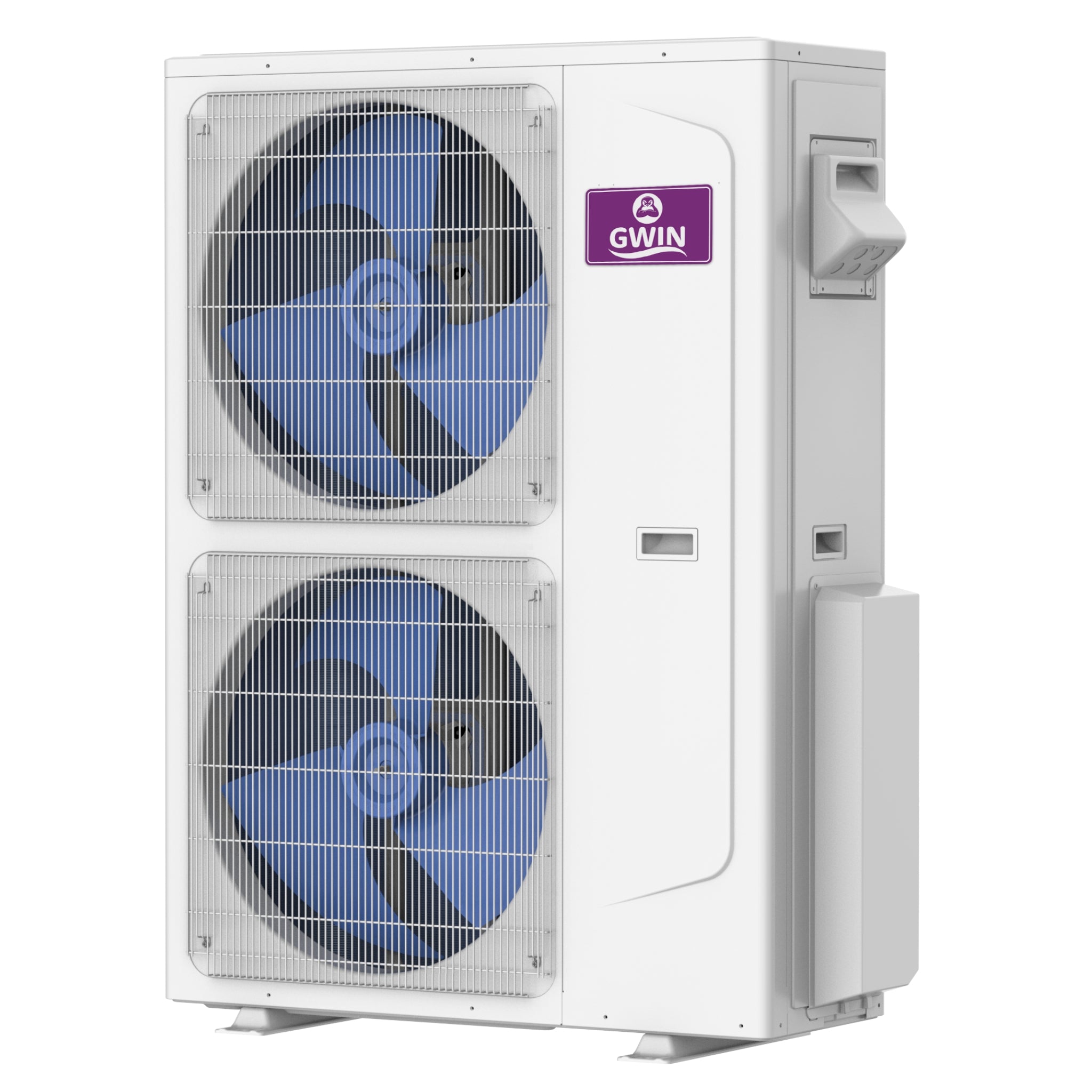 GWIN 32k BTU 22 SEER2 230V Four Zone Ductless Mini Split Complete System Condenser Only Right Facing View