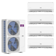 GWIN 38k BTU 22 SEER2 230V Four Zone Ductless Mini Split Complete System